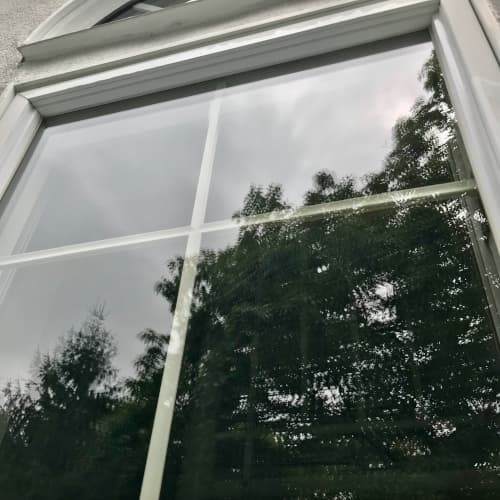 picture of a clean window